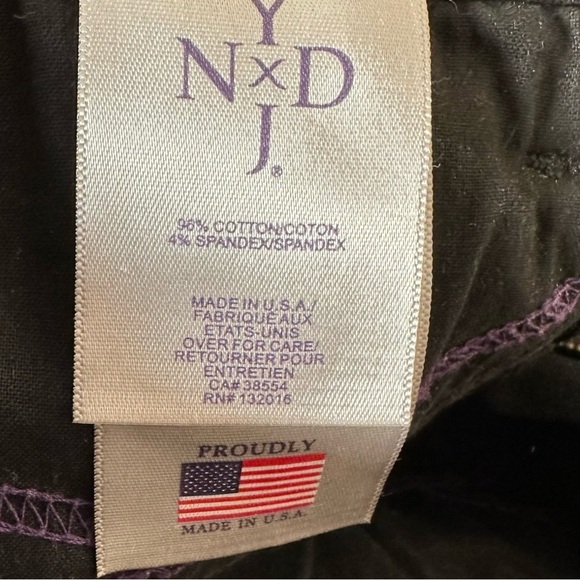 NYDJ Straight Leg Stretch Denim Jeans - Picture 10 of 12